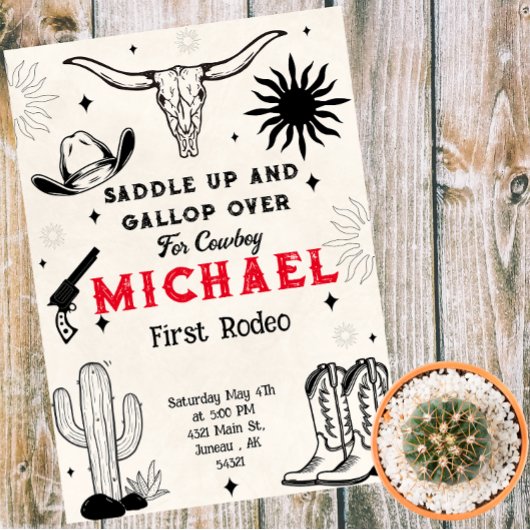 Wild West Cowboy Country Kaart