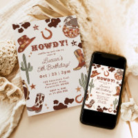 Wild West Cowboy Land Westerne Birthday Party