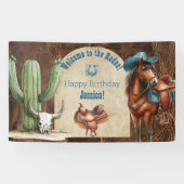 Wild West Cowboy Spandoek (Horizontaal)