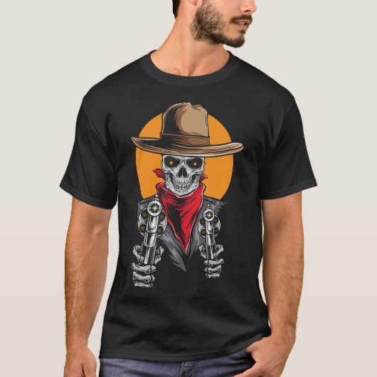 Wild West cowboy T-shirt (Voorkant)