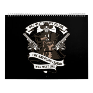 wild - west - cowboycultuur - amerikaanse legende kalender