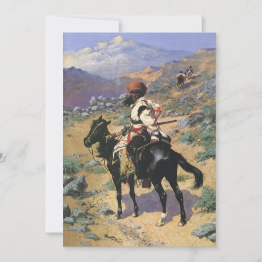  Wild West, een Indische Trapper door Remington (Voorkant)