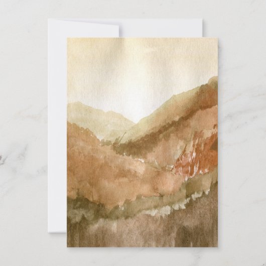 Wild West First Rodeo Invitation d'anniversaire (Dos)