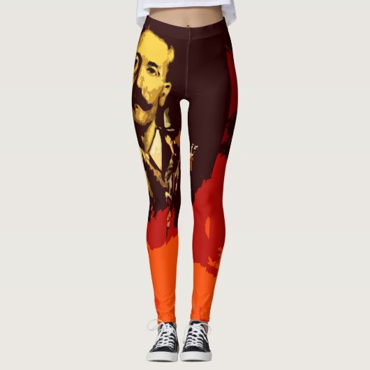 Wild West Gunfight Leggings (Voorkant)