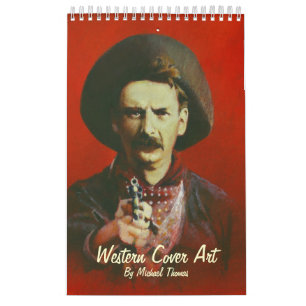 Wild West Hoesje Art Calendar Kalender