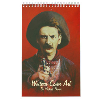 Wild West Hoesje Art Calendar Kalender