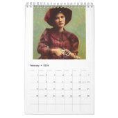 Wild West Hoesje Art Calendar Kalender (Feb 2026)