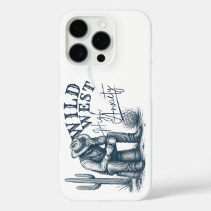 Wild West Hoge Angst Grappig Westers Ontwerp iPhone 16 Pro Hoesje