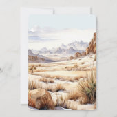 Wild West Horse Verjaardag Kaart (Achterkant)