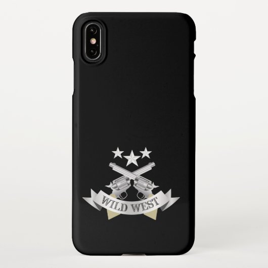 Wild West iPhone Hoesje (Achterkant)