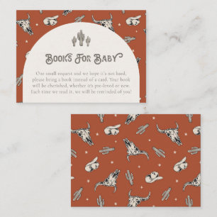 Wild West Livres Pour Cartes Bébés   Western Baby