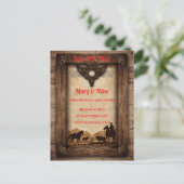 Wild West Novelty Faire-part de mariage (Debout devant)