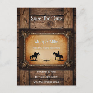 Wild West Novelty Faire-part de mariage