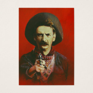 Wild West Outlaw ACEO Carte de visite