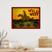 Wild West ~ Poster vintage (Cuisine)