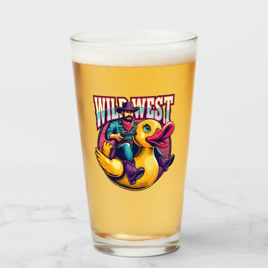 Wild West Quack Glas (Voorkant gevuld)