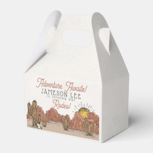 Wild West Rodeo-Baby shower Bedankdoosjes
