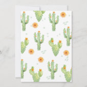 Wild West Rodeo Invitation d'anniversaire ・ Cowgir (Dos)