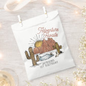 Wild West Rodeo Verjaardagsfeest Bedankzakje (Geknipt)