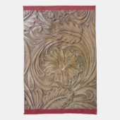 Wild West Roos Theedoek (Verticaal)