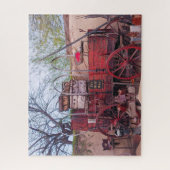 Wild West Stage Coach Puzzle (Vertical)