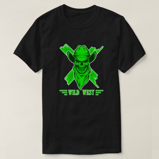 Wild West T-shirt (Design voorkant)