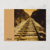 Wild West Train Track Post Card van Vibeli Briefkaart (Voorkant)