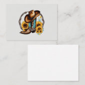 Wild West Wanderering : Une Carte de remerciements (Devant / Derrière)