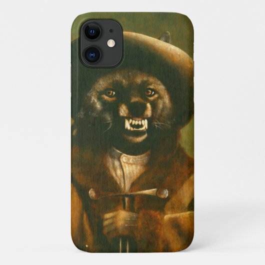 Wild West Werewolf iPhone 11 Hoesje (Achterkant)