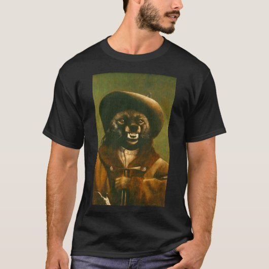 Wild West Wolf T-Shirt (Voorkant)