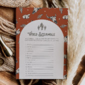 Wild West Word Scramble Game