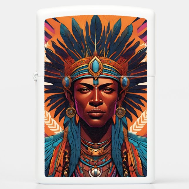 Wild West Zippo aansteker (Voorkant)