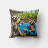 Wild & Wet : Coussins de la fête de la piscine ani (Verso)