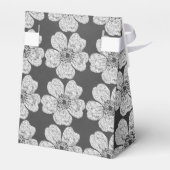 Wild White Roses Chalkboard Bedankdoosjes (Achterkant)