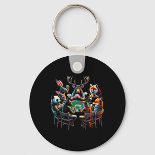 Wild wild jagen Grappige grafische T - shirts Sleutelhanger