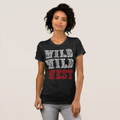 Wild Wild West. -Rood T-shirt (Voorkant volledig)