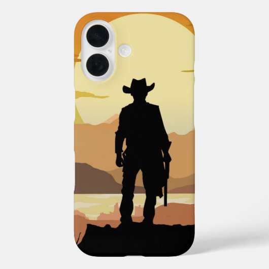 Wild Wild West-scherpschutter Case (Achterkant)