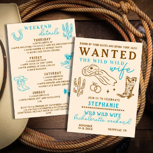 Wild Wild Wife 4-daagse Reisprogramma Meisjesuitje Kaart