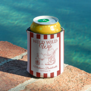 Wild Wild Wife Bachelorette Blikjeskoeler