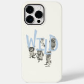 WILD | Wilde dingen en Max - Blauw Case-Mate iPhone Case (Achterkant)