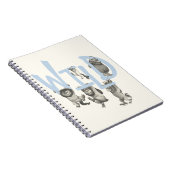 WILD | Wilde dingen en Max - Blauw Notitieboek (Rechterzijde)