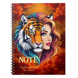 Wild Within – Tijger Geest Godin. Notitieboek