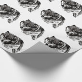 Wild Wolf Cadeaupapier (Hoek)
