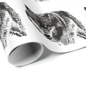 Wild Wolf Cadeaupapier (Rol Hoek)