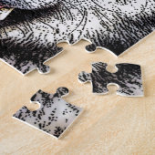 Wild Wolf Legpuzzel (Zijkant)
