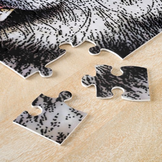 Wild Wolf Legpuzzel (Zijkant)