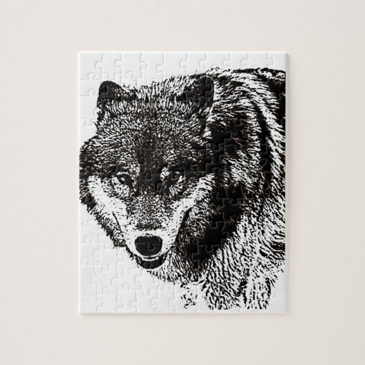 Wild Wolf Legpuzzel (Verticaal)