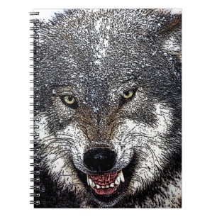 Wild Wolf Notitieboek