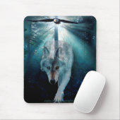 WILD WOLF Series III Mousepad Muismat (Met muis)