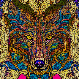 Wild Wolf-speelkaarten Pokerkaarten